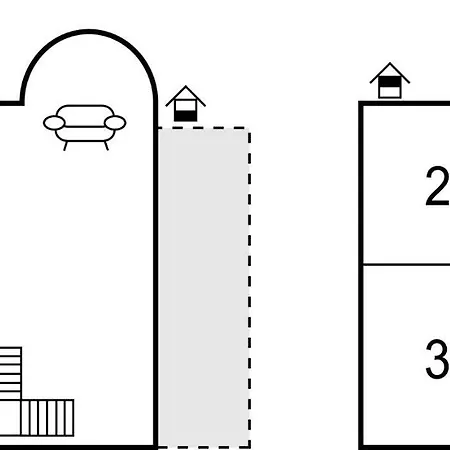 Three-bedroom In Romo בית נופש